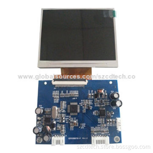 3.5-inch 320xRGBx240P 64K Color Industrial 8-bit 8080/6800 TFT LCD Module with 6 LEDs Serial